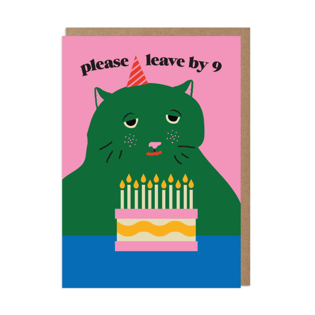 Grumpy Cat Birthday Card