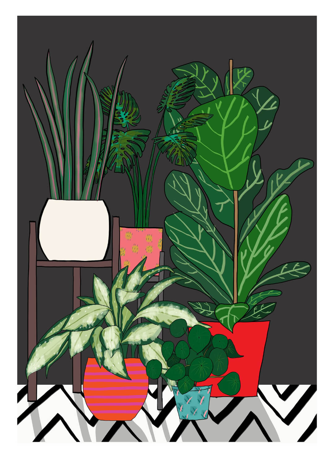 Plants A4 Print