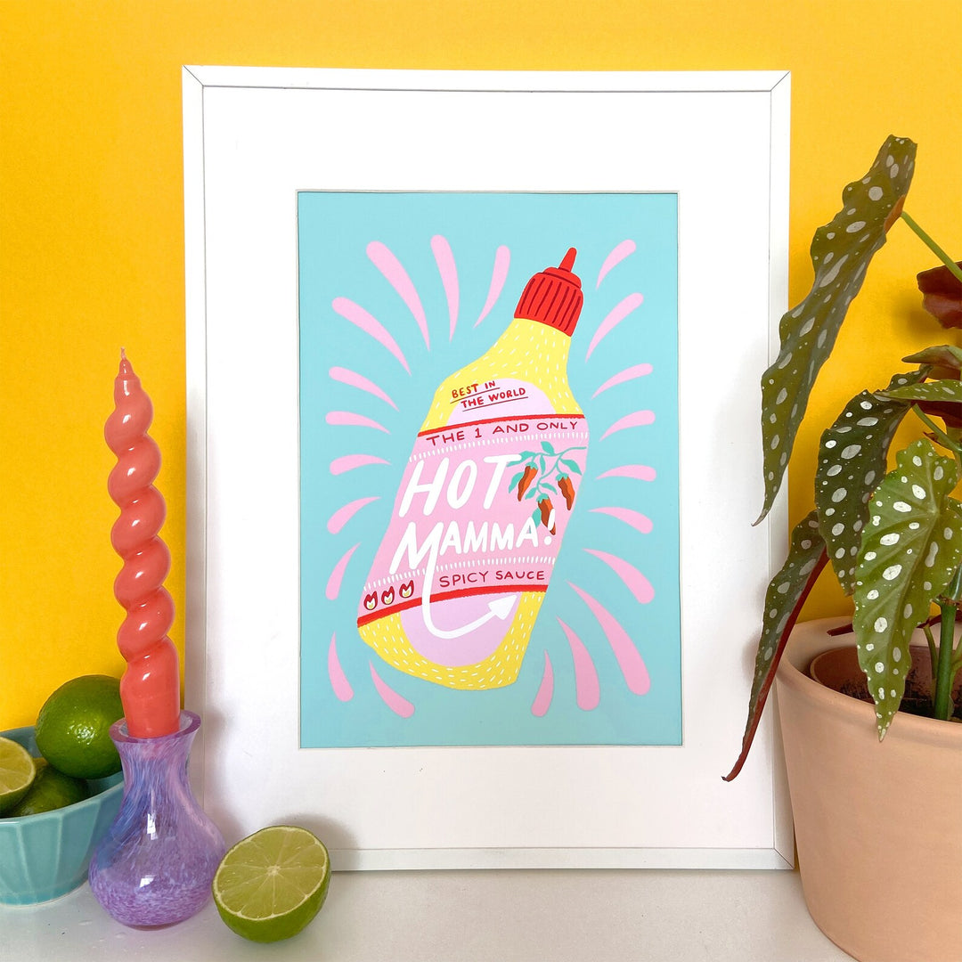 Hot Mamma Art Print