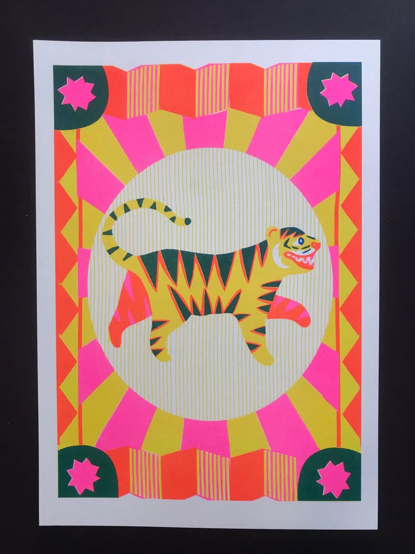 Year of the Tiger Riso Print
