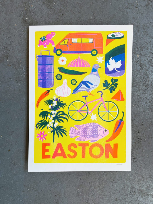 Easton Riso Print