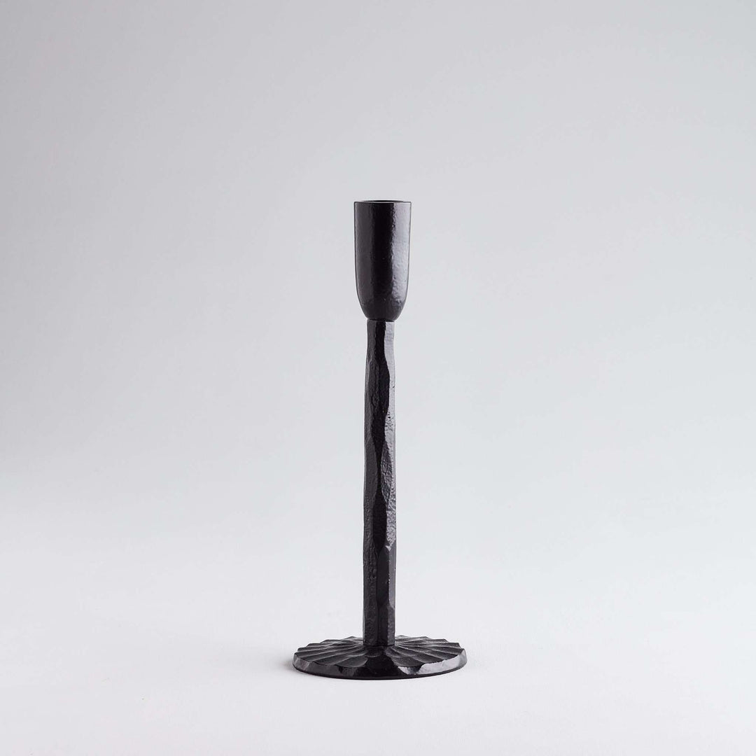 Black Iron Candlestick