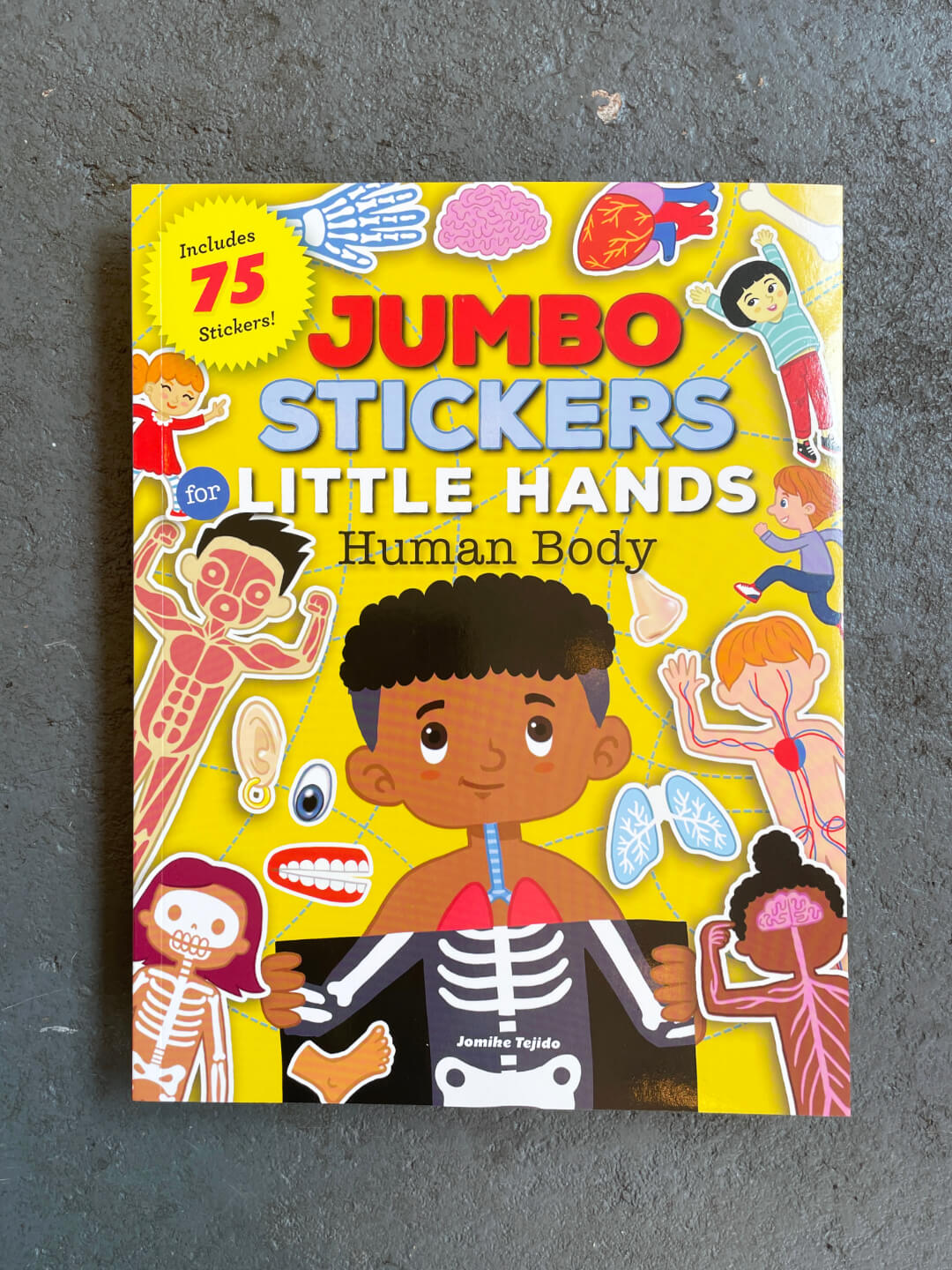 Jumbo Stickers Little Hands: Human Body