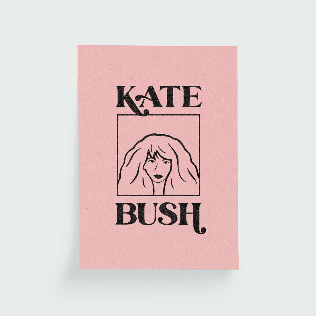 Kate Bush A4 Print