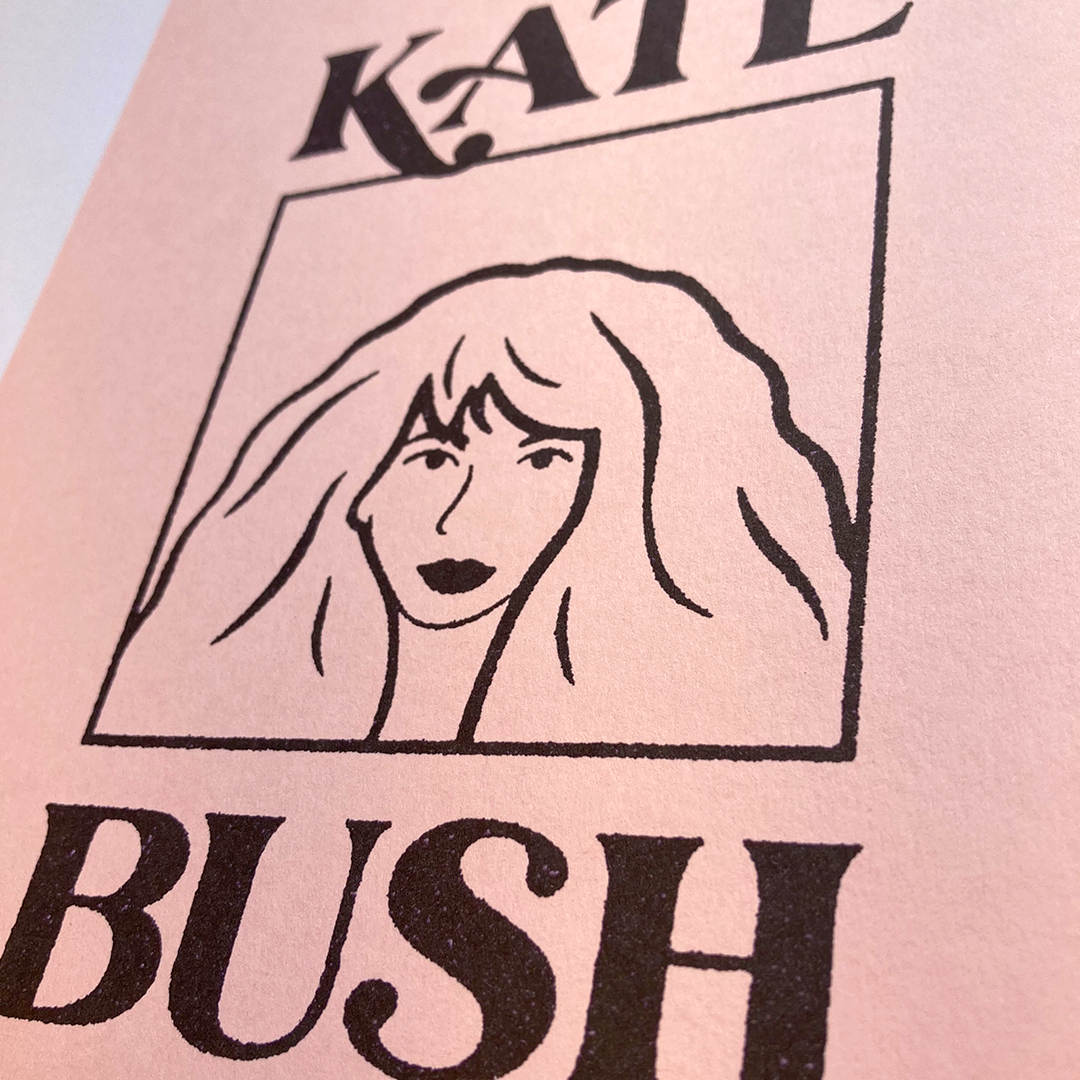 Kate Bush A4 Print