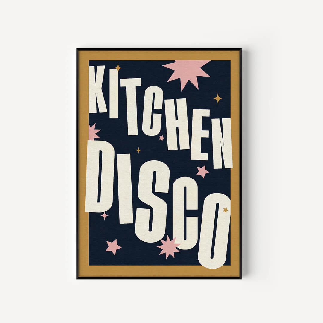 Kitchen Disco A3 Art Print