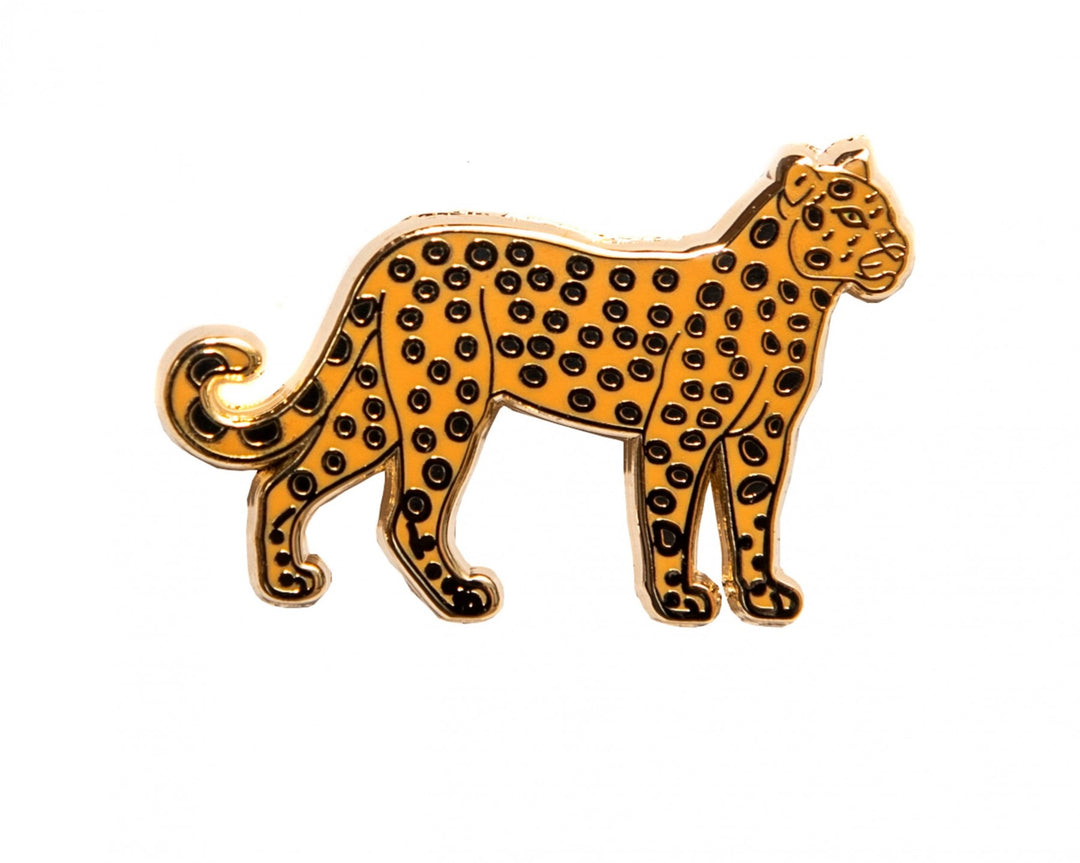 Leopard Enamel Pin