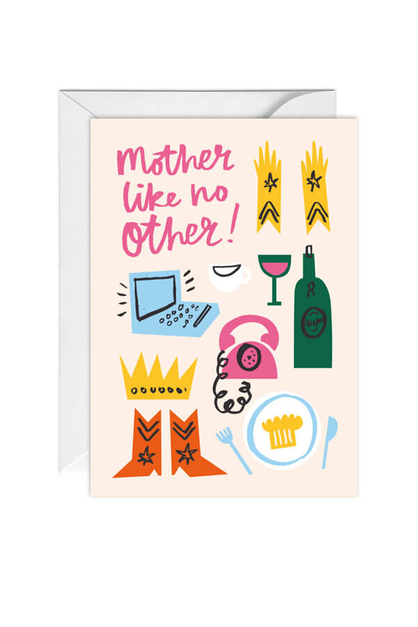 Mother Like No Other Greetings Card