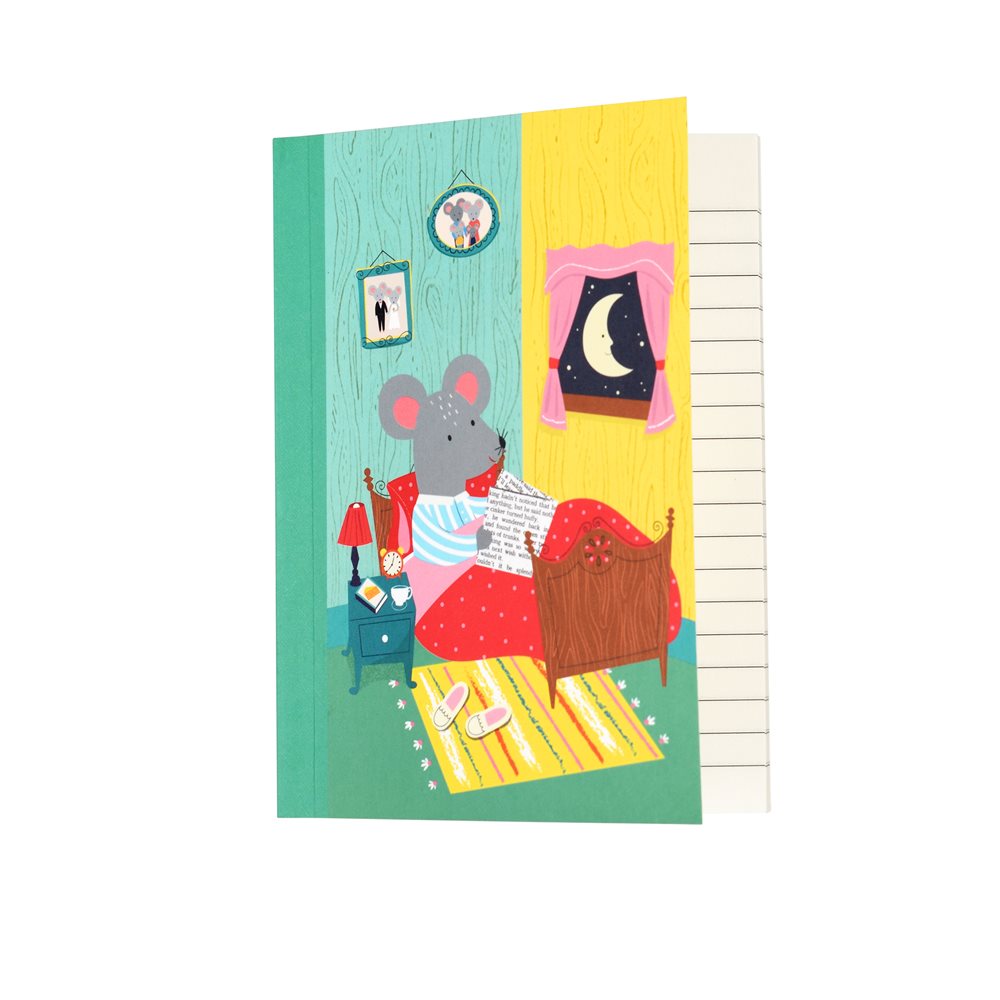 Mouse in a House A6 Notebook