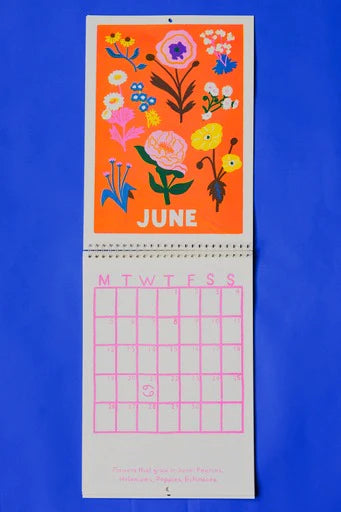 Naomi Wilkinson 2023 Wildflower Calendar