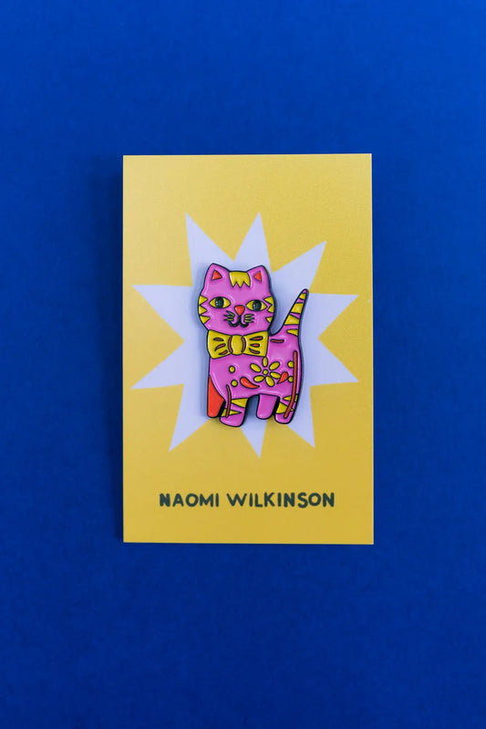 Cute Cat Enamel Pin Badge