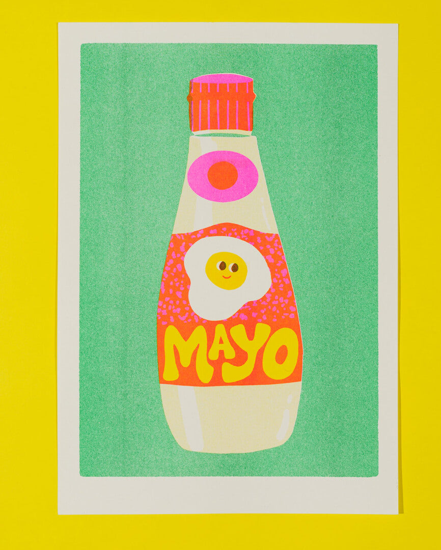 Mayo A4 Riso Print