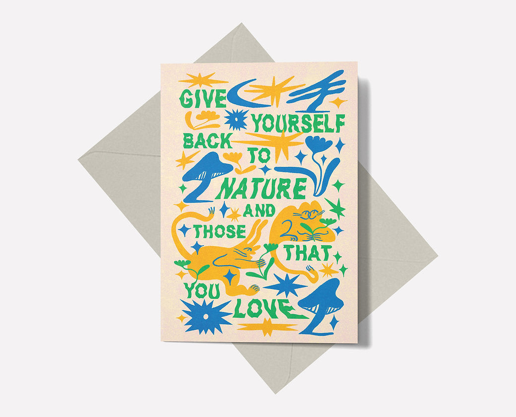 Those That You Love Greetings Card