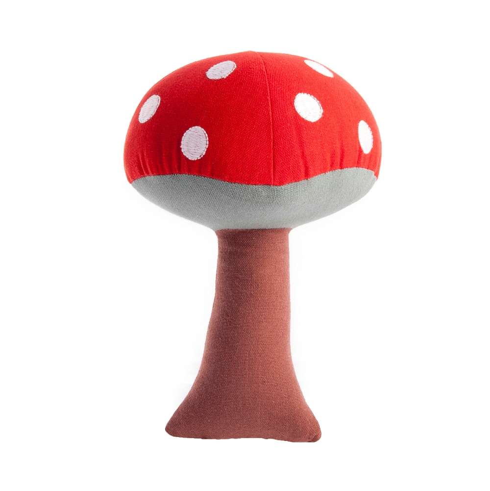 Red Toadstool Rattle