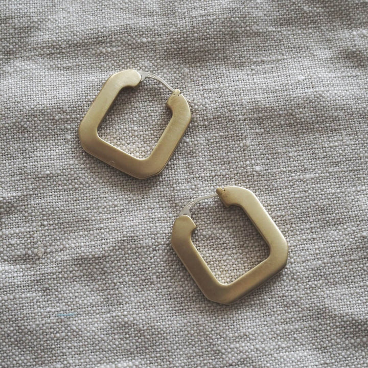 Roake Studio Square Hoop Earrings