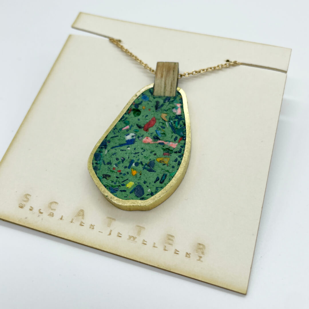 Green Gourd Necklace