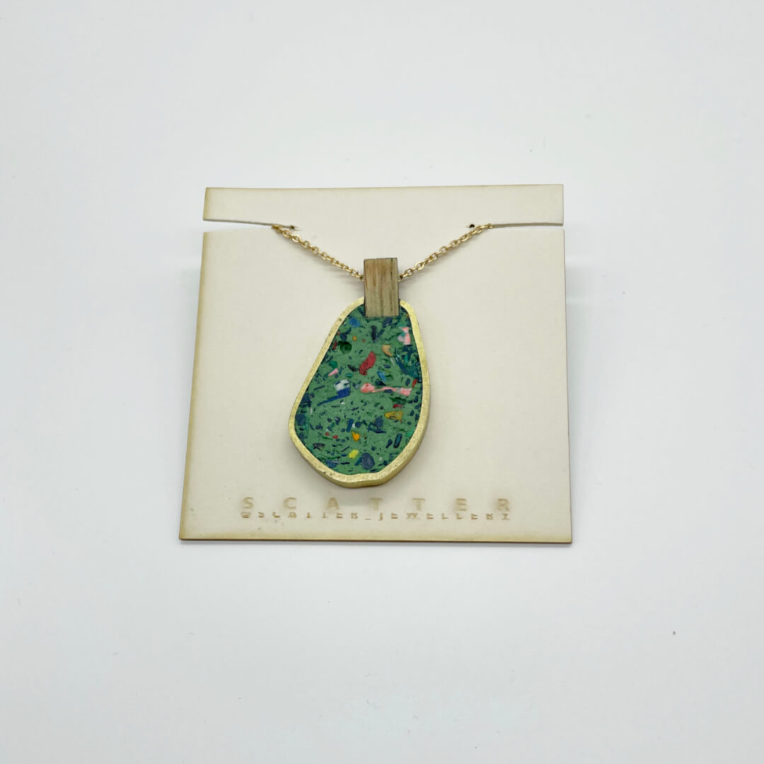 Green Gourd Necklace