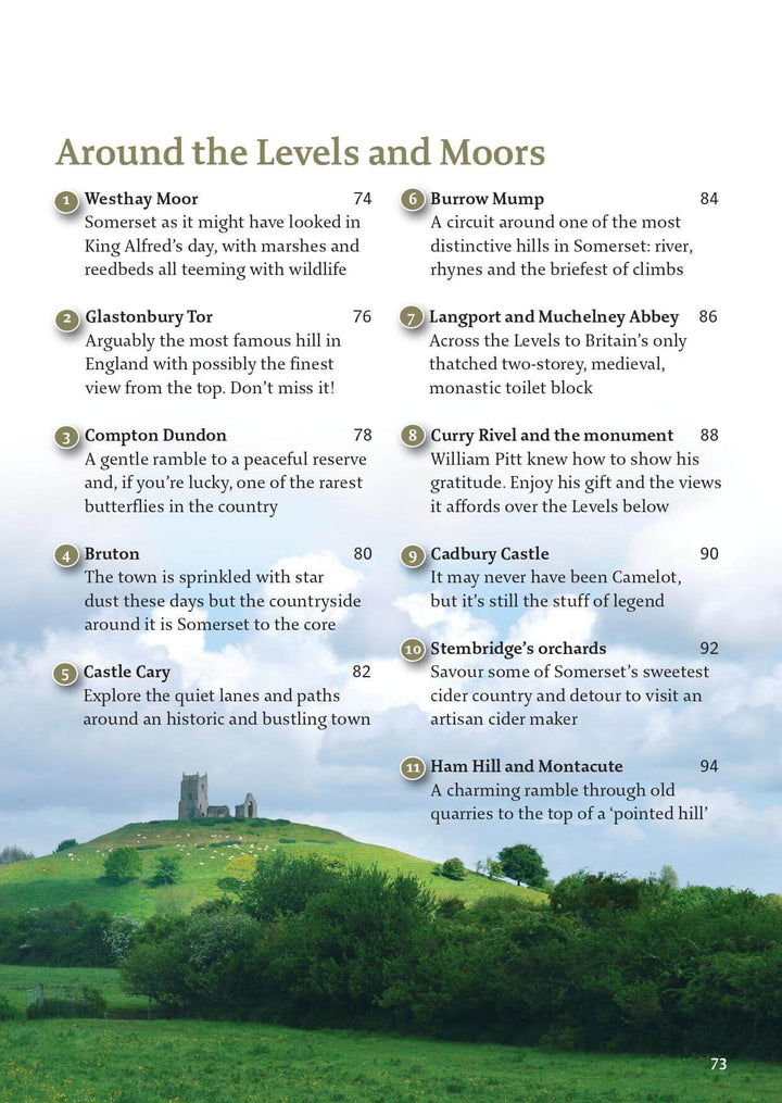 Pocket Mountain Walking Guide: Somerset