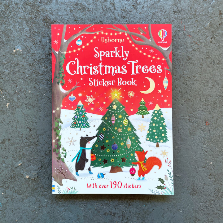 Sparkly Christmas Trees Sticker Book