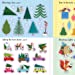 Sparkly Christmas Trees Sticker Book