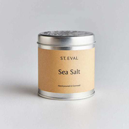 St Eval Sea Salt Tin Candle