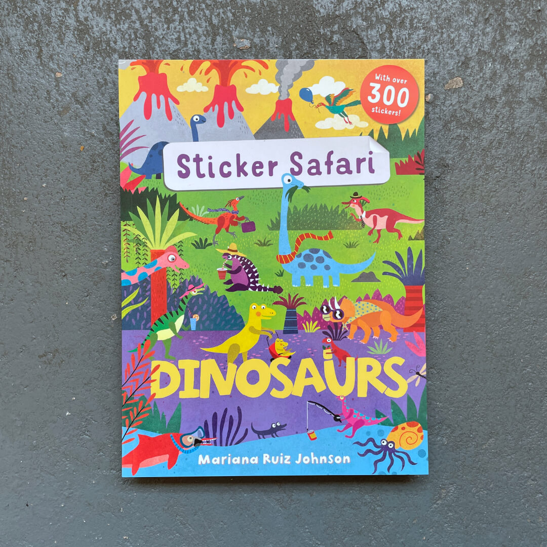 Dinosaurs Sticker Safari