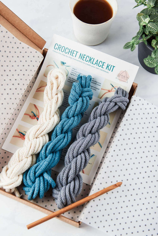 Crochet Necklace Craft Kit