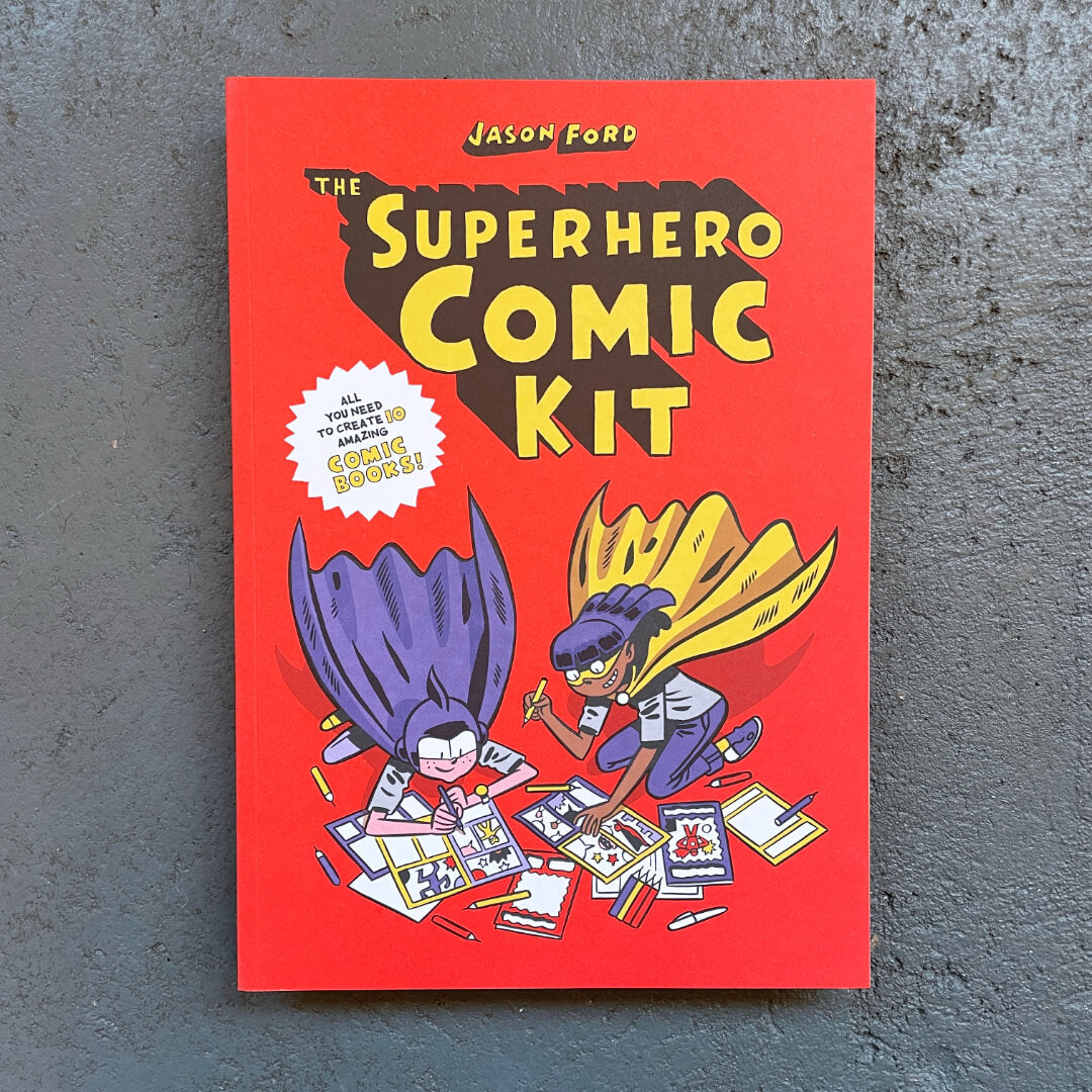 The Superhero Comic Kit Activity Book