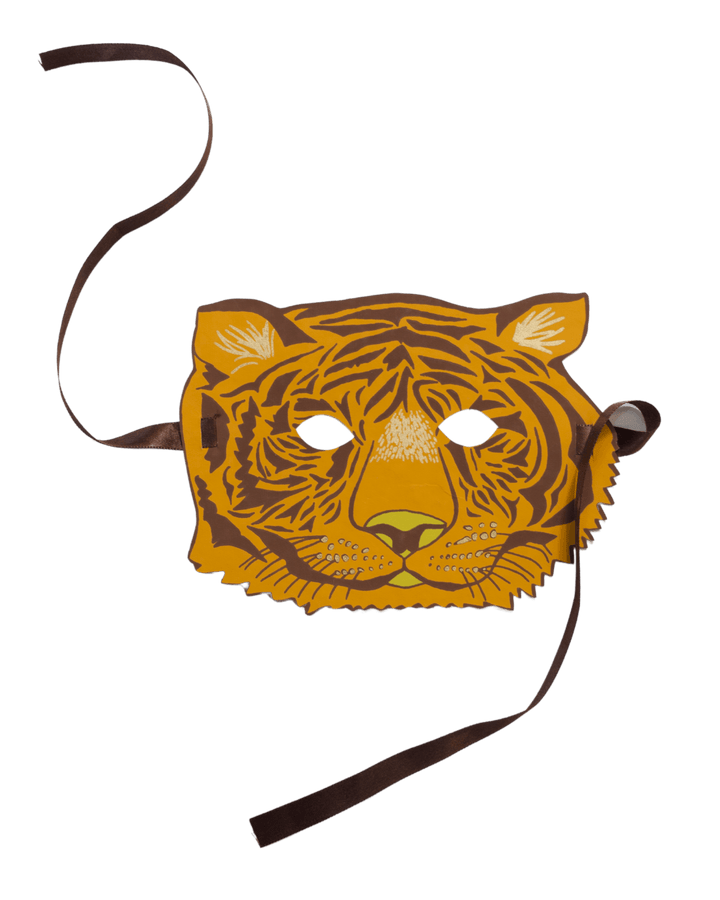 Tiger Mask Greetings Card