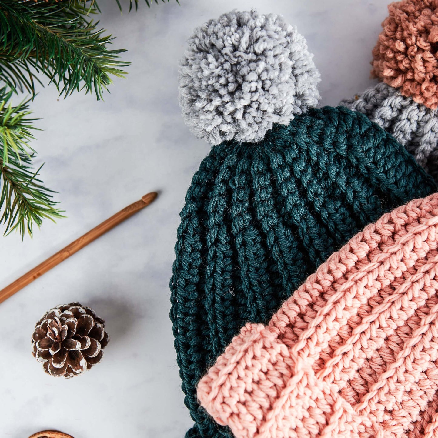 DIY Bobble Hat Crochet Kit